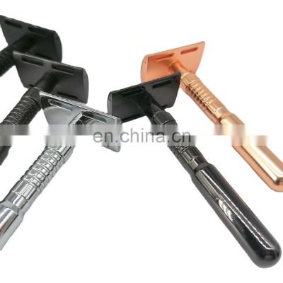 China Supplier Personal Care Shaving Products New design double edge safety razor