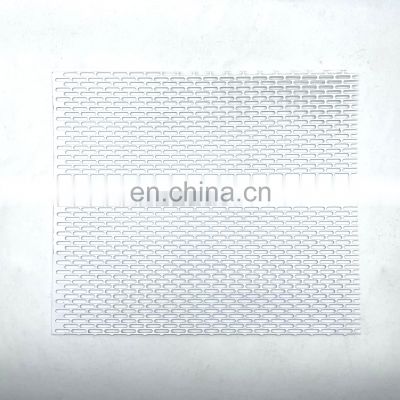 Decorative perforated mesh fence rectangle hole stainless steel perforated mesh plate