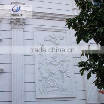 Waterproof and fireproof artificial stone carving exterior wall panel