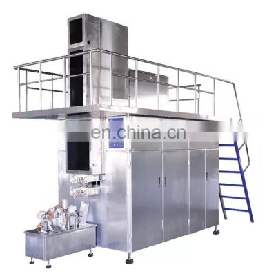 High speed juice milk filling and packing machine with aseptic cartons