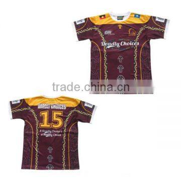 High quality sublimated polo shirts with customized