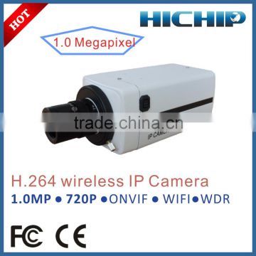 HICHIP 2015 NEW Products 720P Full HD CCTV Box Camera,Onvif Wireless IP Camera