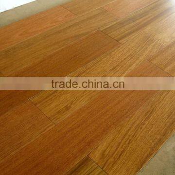 Solid exotic wood flooring