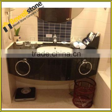 Japan style bathroom vanity black granite top with vanity sink home depot