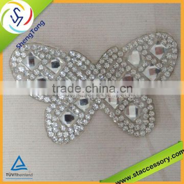 Currently Popular decorative butterfly mirror sticker