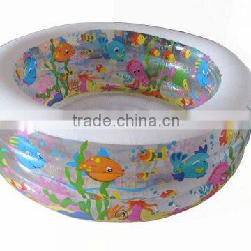 Small outdoor mobile inflatable pool