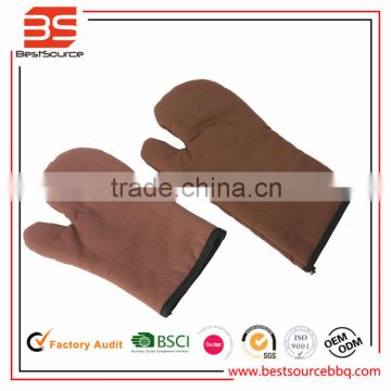 Heat Resistant Silicone BBQ Grill gloves,cooking oven mitts for Outdoor Bebecue accessories and Kitchen