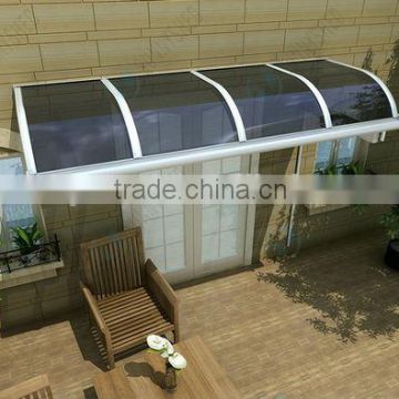 cover with aluminun frame windows awnings install by DIY