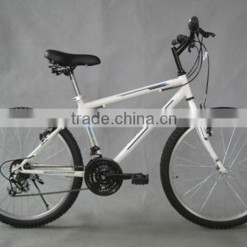 Lower price 24" Steel Mountain Bike 21 Speed /good quality MTB Bike