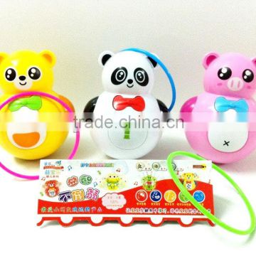 baby shaking ball toy plastic panda with light and music