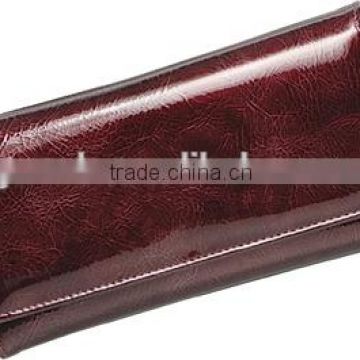 High quality and low price the red PU wallet for fashion ladies