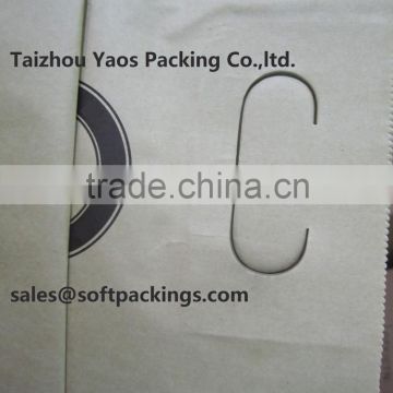 cheap paper bag kraft, kraft paper bag for food, custom printed kraft paper bag, patched handle paper bag