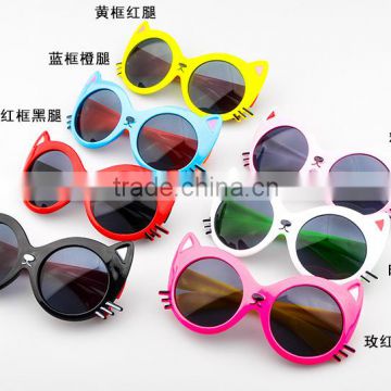 2015 Cat cartoon children sunglasses
