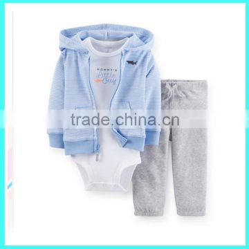 Multifunctional boys pant coat set personalised neutral baby clothes