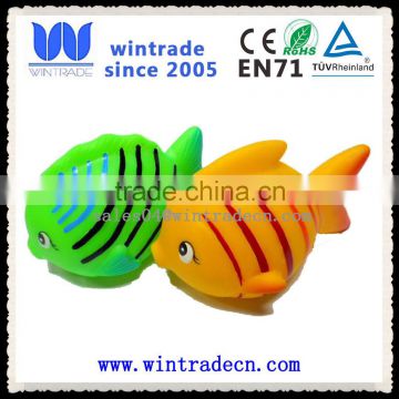 manufacture rubber fish toy float rubber animal toy