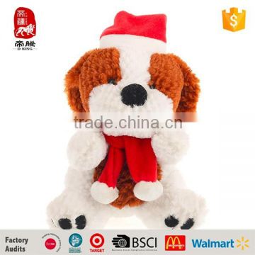 Custom Stuffed Toys Bear Christmas Animated Plush Dog