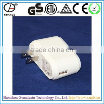 ac dc 5 volt 1amp wall type power adapter