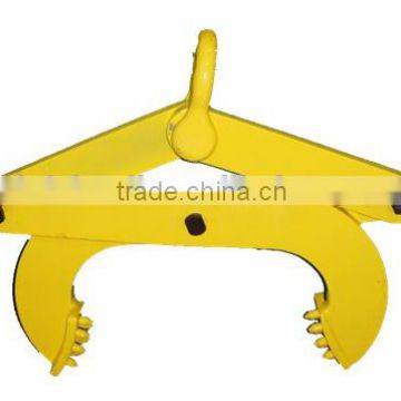 drop forged hardware alloy steel/carbon steel plastic-sprayed lifting hoist automatic opened and closed round spreader