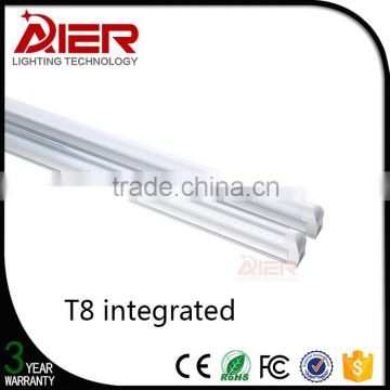 3 Years warranty CE Rohs 1.2 18W good lumen t8 intergrated led tube light