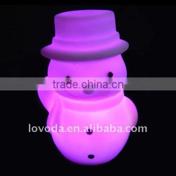 multi-color led flashing snowman LFF-024 for christmas gift