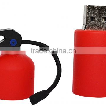 Fire Extinguisher Style 8GB Memory Stick USB Flash Drive