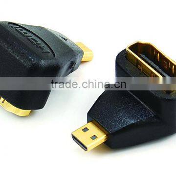 90 degree HDMI female to MICRO male adapter