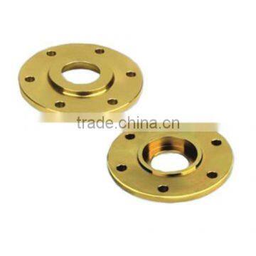 OEM service anodized cnc flange brass flange fitting