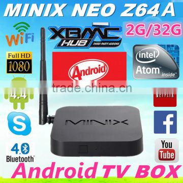 2015 NEWEST MINIX NEO Z64 Series Z64W W8.1 minix z64 android TV BOX