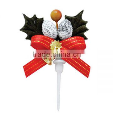 (IYX-130)New style silver color christmas cake decoration