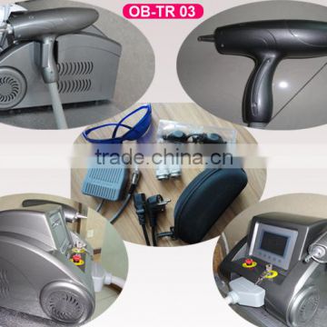 Q switch nd yag laser tattoo removal system 532 nm laser therapy equipment