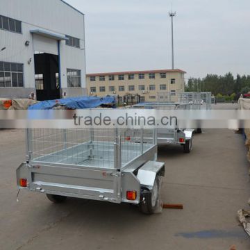 Box trailer with new design