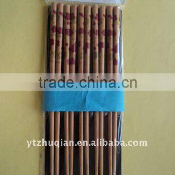 2014 New design Various styles plastic bamboo family chopsticks