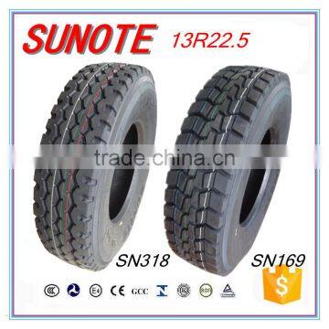 Top value tyres from alibaba best selling truck tyres produced bt German technology13r22.5