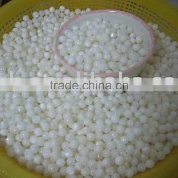 White american freshwater pearl nucleus for culturing pearls