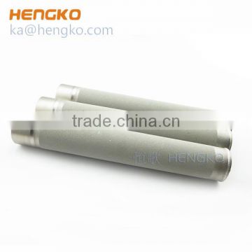 Sintered micron porous SS316L filter canister