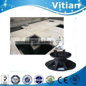 Vitian outdoor WPC floor marble support adjustable plastic pedestals