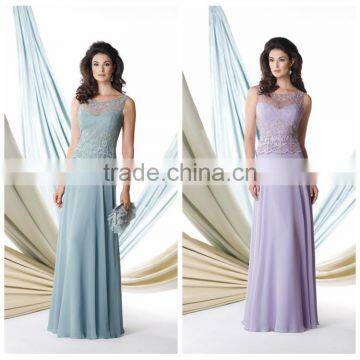 flowy chiffon one piece evening new dress 2015