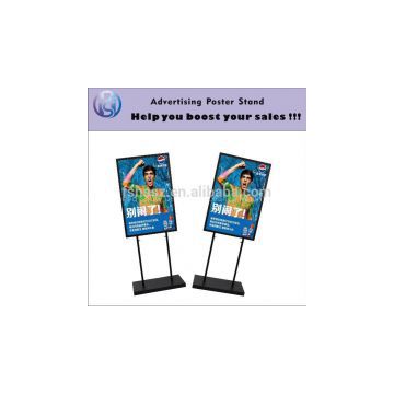 Help boost sales advertisement metal poster sign stand