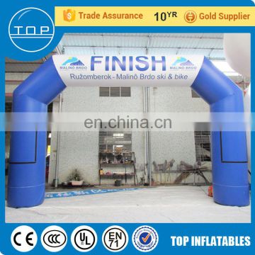 Hot selling christmas arch finish line large inflatable tent with great price