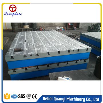 Quanyi  ductile cast iron lapping surface plates with T-slot