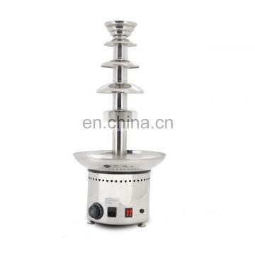 Electric chocolate waterfall machine commerical chocolate fountain for sale