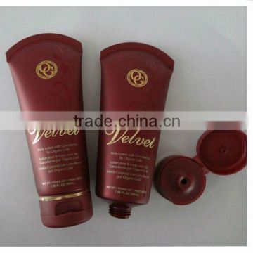 plastic face cleaning lotion tube