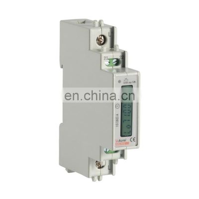 Single phase din-rail energy meter RS485 low voltage IoT power meter Acrel ADL10-E electricity meter