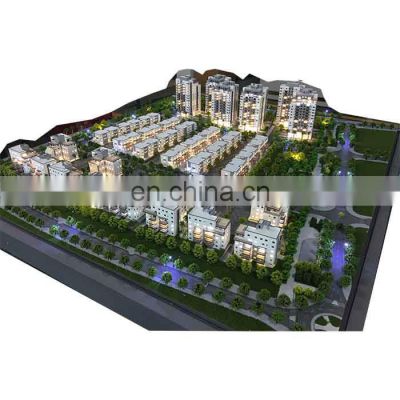 3d miniature building model for real estate investment marketing