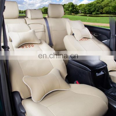 Manufacturers Waterproof and Non-Slip 5D PU Leather seat cover car seat covers for 120 prado  car accessories