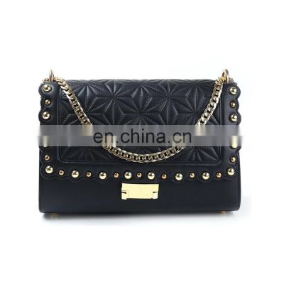 ladies new style hand bags leather chain bag also available in different colors  LDSB0029 (synthetic/pu option)