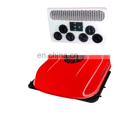 HK-4000 Universal Rooftop Overhead All-In-One Intergrated Battery/DC Powered Parking Air Conditioner For Truck/RV/Van/Sailboat