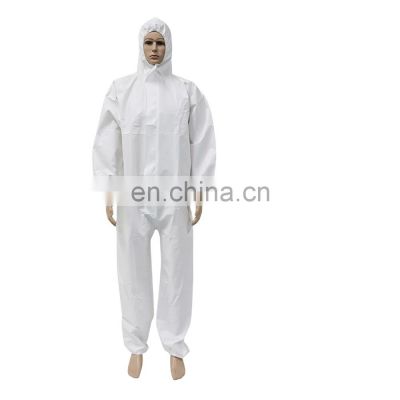 Standard Breathable Disposable Coverall Biosecurity Suit With Hooded