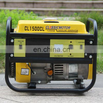 Bison China 1500W 1500 Watt Power Portable Electric Gasoline Electric Generator