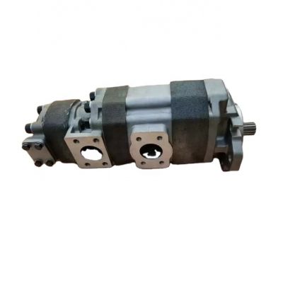 Hydraulic double gear pump 44083-61150 for Komatsu Kawasaki construction machinery